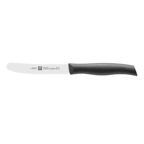 (1 piece) ZWILLING | Twin Grip Utility Knife – 120 mm Blade – High‑Quality Stainless Steel