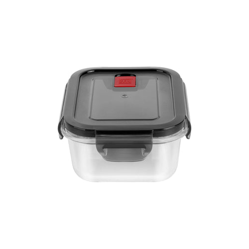 ZWILLING | GUSTO - Suorakulmainen lasipurkki - Läpinäkyvä - 1,4 L