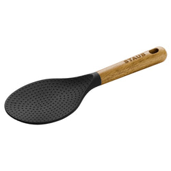 STAUB | Riisilusikka - 220mm - silikonia - musta