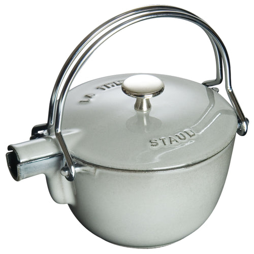 STAUB | Cast Iron Teapot 1.1 L – Graphite Grey - Induction, Grill & Oven