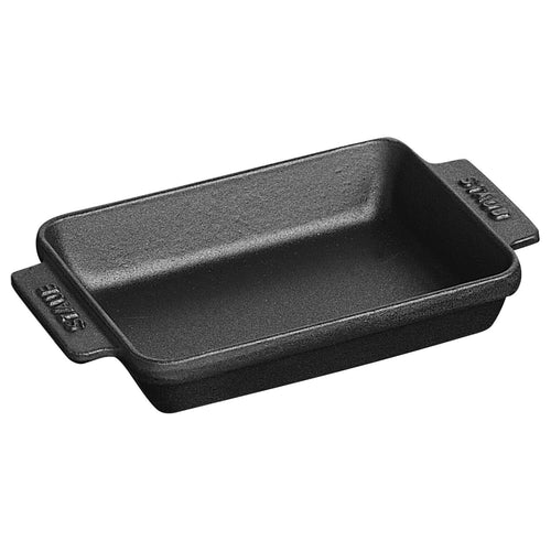 STAUB | Mini Cast Iron Baking Dish – 180x110 mm - Black - Oven/Grill to 240°C