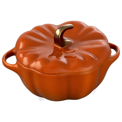 STAUB | CERAMIQUE - Cocotte-pata - kurpitsan muotoinen - Ø 120mm - keraaminen - kaneli
