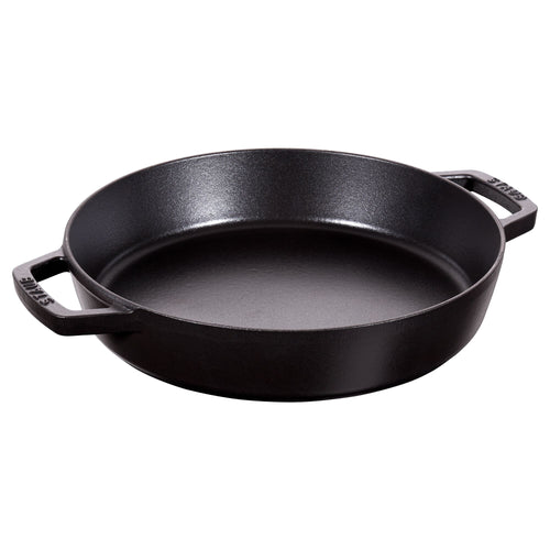 STAUB | PANNUT - Paistinpannu - Ø 260mm - valurauta - musta