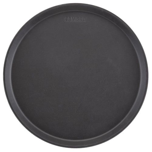 (12 kpl) CAMBRO | CAMTREAD® - Lasikuitualusta - pyöreä - ø 280mm - korkea profiili - musta