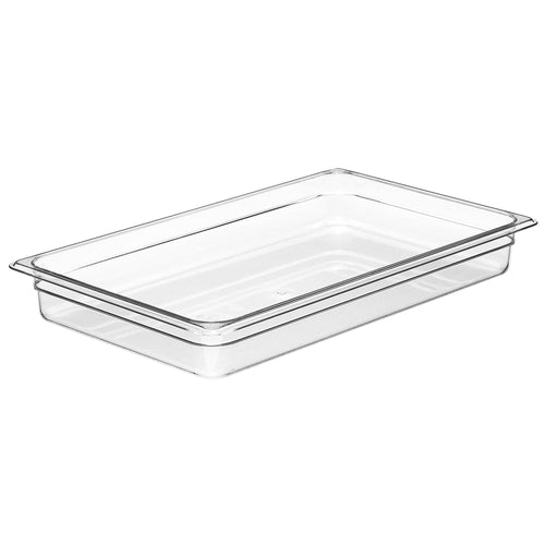 (6 kpl) CAMBRO | Camview® - Kopolymeerinen GN-astia 1/1 - Kirkas - Korkeus: 65mm - BPA-vapaa