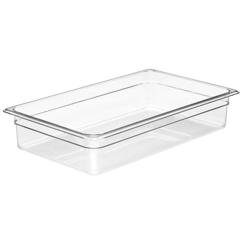 (6 kpl) CAMBRO | Camview® - Kopolymeerinen GN-astia 1/1 - Kirkas - Korkeus: 100mm - BPA-vapaa