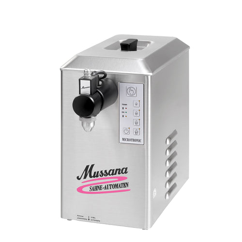 MUSSANA | PONY - Commercial Whipped Cream Machine – Refrigerated – 2 L – 230 V