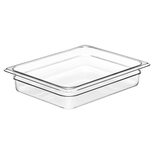 (6 kpl) CAMBRO | Camview® - Kopolymeerinen GN-astia 1/2 - Kirkas - Korkeus: 65mm - BPA-vapaa.