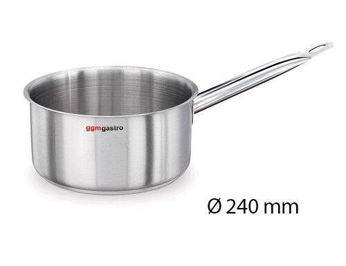 Kasari - Ruostumaton teräs - 7,0 l - Ø 240 mm - Korkeus: 150 mm - kolmikerrospohja/kapseloitu pohja; sopii induktiolle; sopii kaasulle; sopii keraamiselle; sopii sähkölevylle; konepesun kestävä