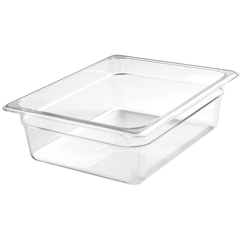 (6 kpl) CAMBRO | Camview® - Kopolymeerinen GN-astia 1/2 - Kirkas - Korkeus: 100mm - BPA-vapaa.