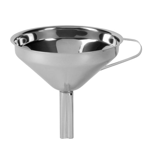 (6 kpl) FUCHS | DELFIN® jätesuppilo seulalla - Ø127mm - ruostumatonta terästä.