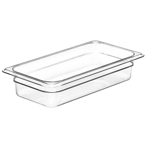 (6 kpl) CAMBRO | Camview® - Kopolymeerinen GN-astia 1/3 - Kirkas - Korkeus: 65mm - BPA-vapaa.