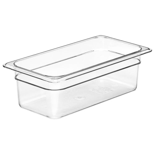 (6 kpl) CAMBRO | Camview® - Kopolymeerinen GN-astia 1/3 - Kirkas - Korkeus: 100mm - BPA-vapaa.