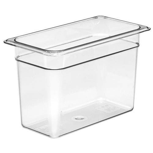 (6 kpl) CAMBRO | Camview® - Kopolymeerinen GN-astia 1/2 - Kirkas - Korkeus: 200mm - BPA-vapaa.