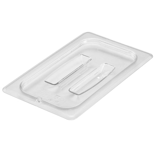 (6 kpl) CAMBRO | Camview® - Copolymer GN kansi 1/4 - kahvalla - Kirkas - BPA-vapaa