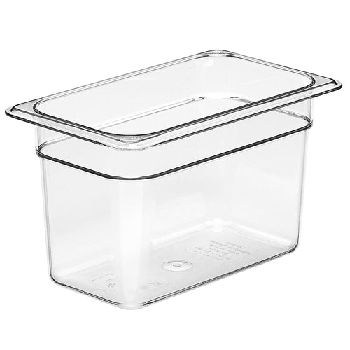 (6 kpl) CAMBRO | Camview® - Copolymer GN-Container 1/4 - Kirkas - Korkeus: 150mm - BPA-vapaa