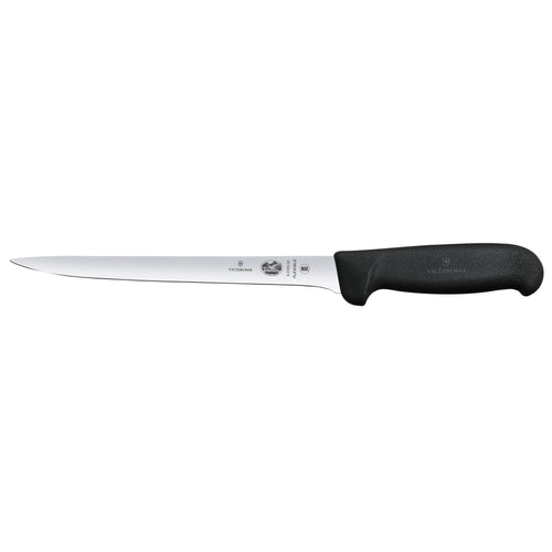 VICTORINOX | Fibrox Filleting Knife – Flexible Blade, Straight Edge - 20 cm Blade