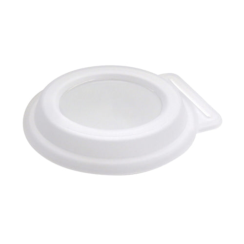 (24 kpl) Uudelleenkäytettävät kannet - läpinäkyvät - sopivat 300-500ml mukeihin.