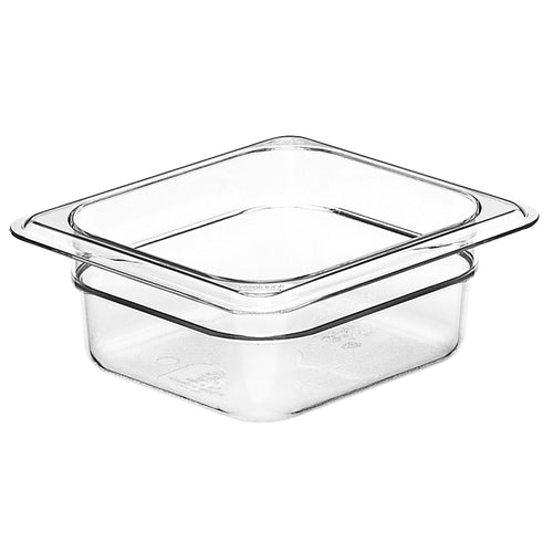 (6 kpl) CAMBRO | Camview® - Kopolymeerinen GN-astia 1/6 - Kirkas - Korkeus: 65mm - BPA-vapaa.