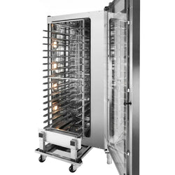 Alustavaunu levykannattimella - 600x830 mm; 1 750 mm; 16 x EN 60x40 - ruostumaton teräs - yhteensopiva: BB1646GW-TP