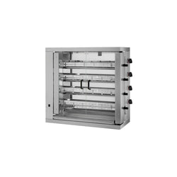 Kanavarrasgrilli - kaasu - 21,0 kW - 4 varrasta - enintään 24 kanaa varten