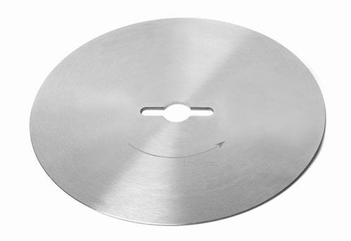 (5 kpl) Kebab-leikkurin terä - pyöreä - ruostumaton teräs - Ø 100 mm - sileä - varten kebab-leikkurit - yhteensopiva: KS100E & KS100C