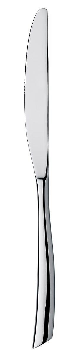 (12 pcs) Table knife - Stella - 13/0 stainless steel - 235mm - Mirror