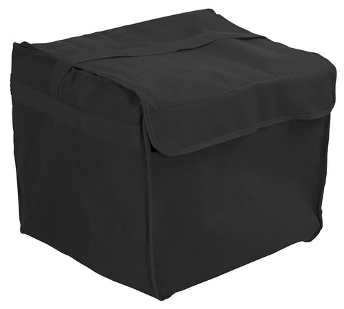 Pizzalaukku - olkahihna - 8 pizzalaatikkoa - 37x37 cm - musta