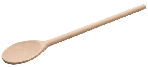 Serving Spoon - Length: 600mm - Wood - oval - without perforation