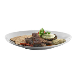 (12 kpl) ENTITY - grillilautanen - posliini - 290x290 mm - valkoinen
