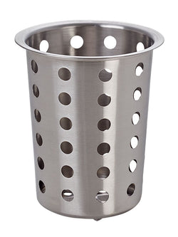 Cutlery holder - perforated - height: 13.5 cm
