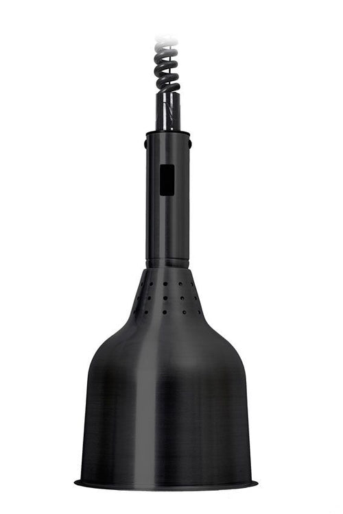 Lämpölamppu Retro - 250 W - Ø 180 mm - korkeussäädettävä - musta