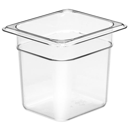 (6 kpl) CAMBRO | Camview® - Kopolymeerinen GN-astia 1/6 - Kirkas - Korkeus: 150mm - BPA-vapaa.