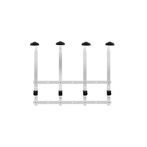 FUCHS | Wall Mount for 4 Bottles - 0.7 to 1 Litre