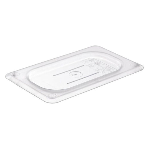 (6 kpl) CAMBRO | Camview® - Copolymer GN kansi 1/9 - kahvalla - Kirkas - BPA-vapaa