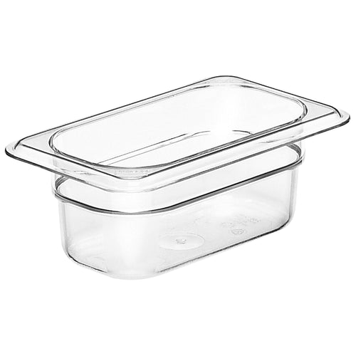 (6 kpl) CAMBRO | Camview® - Kopolymeerinen GN-astia 1/9 - Kirkas - Korkeus: 65mm - BPA-vapaa.