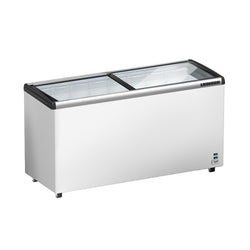 LIEBHERR | Pakastin - 355 L - liukuvalla lasikannella - Valkoinen