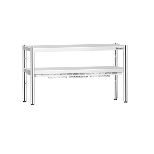 Lämpösilta - keraamisella säteilijällä - 1400x370 mm - 1,05 kW - 1 lämmitetty taso, 1 hylly - korkeussäädettävä