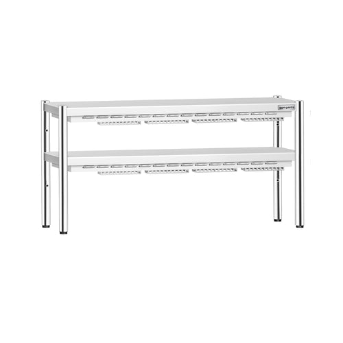 Lämpösilta PREMIUM - keraamisella säteilijällä - 1600x370 mm - 1,40 kW - 2 lämmitettyä tasoa - korkeussäädettävä