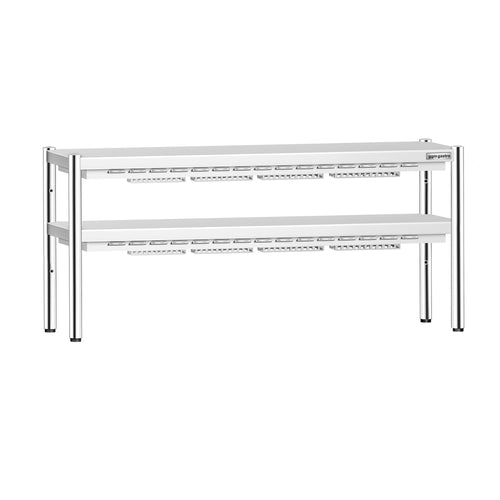 Lämpösilta PREMIUM - keraamisella säteilijällä - 1800x370 mm - 1,40 kW - 2 lämmitettyä tasoa - korkeussäädettävä