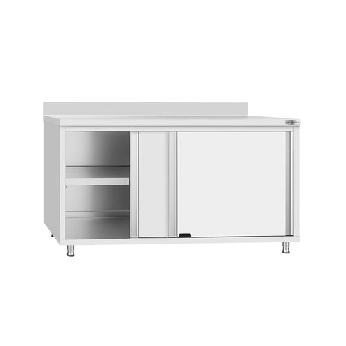 RST-työkaappi ECO - 1600x700 mm - 2 liukuovea - roiskesuoja