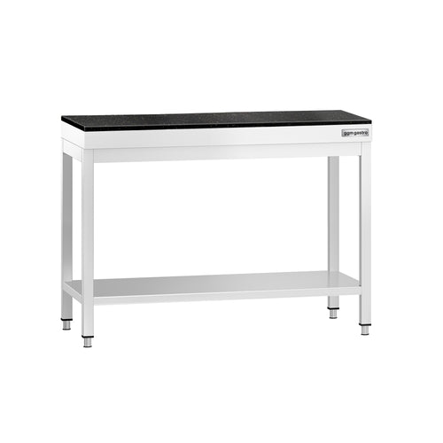 RST-työpöytä PREMIUM - 1000x700 mm - alatasolla - sis. graniittityötason