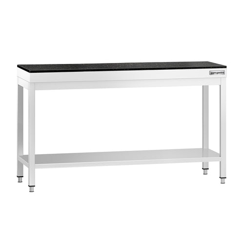 RST-työpöytä PREMIUM - 1500x600 mm - alatasolla - sis. graniittityötason