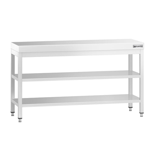 RST-työpöytä PREMIUM - 1500x700 mm - alatasolla & välitasolla