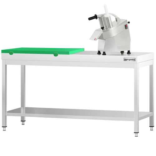RST-työpöytä PREMIUM - 2000x700 mm - alatasolla - sis. GN 1/2 -leikkuulauta vihreä