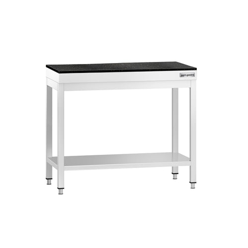 RST-työpöytä PREMIUM - 800x700 mm - alatasolla - sis. graniittityötason