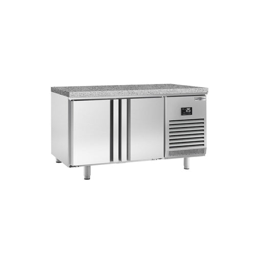 Kylmäpöytä PREMIUM PLUS - 1618x800 mm - 420 l - 2 ovea - graniittitaso