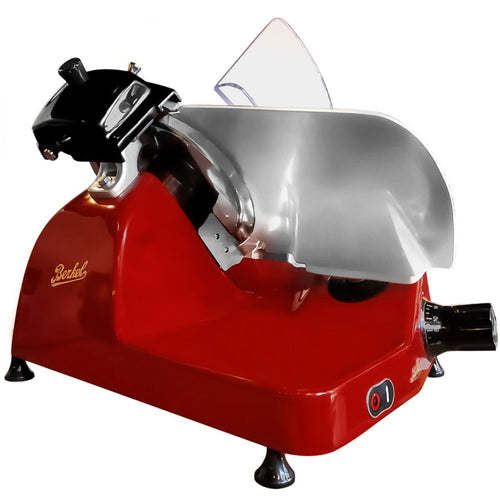 BERKEL | Slicer Pro Line painovoimaisena viipalointikoneena - 330 W - Terä: Ø 250mm - Punainen