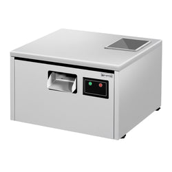 Cutlery polishing machine - 600W - with UV-C lamp - incl. 1 bag polishing granulate