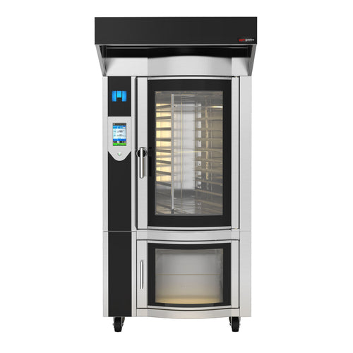 Pyörivä leipomo-kuumailmauuni - Touch - 10x EN 600x400 - sis. konepellin ja lämpökaapin